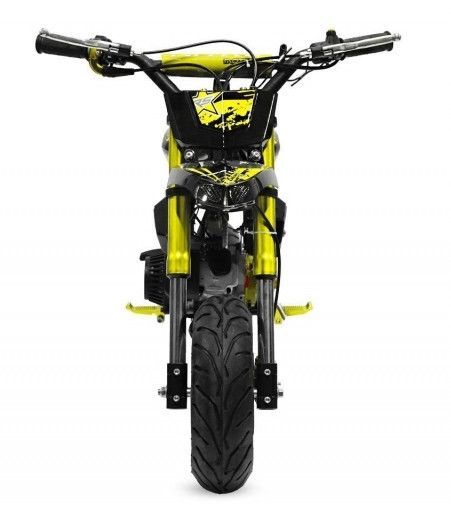 Pocket bike 49cc Sport Hobbit 6,5/6,5 jaune - Photo n°3