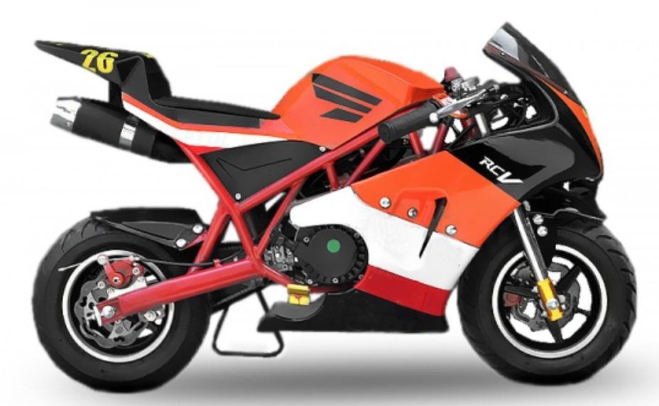 Pocket bike Rocket Deluxe PS50 49cc bleu LesTendances.fr