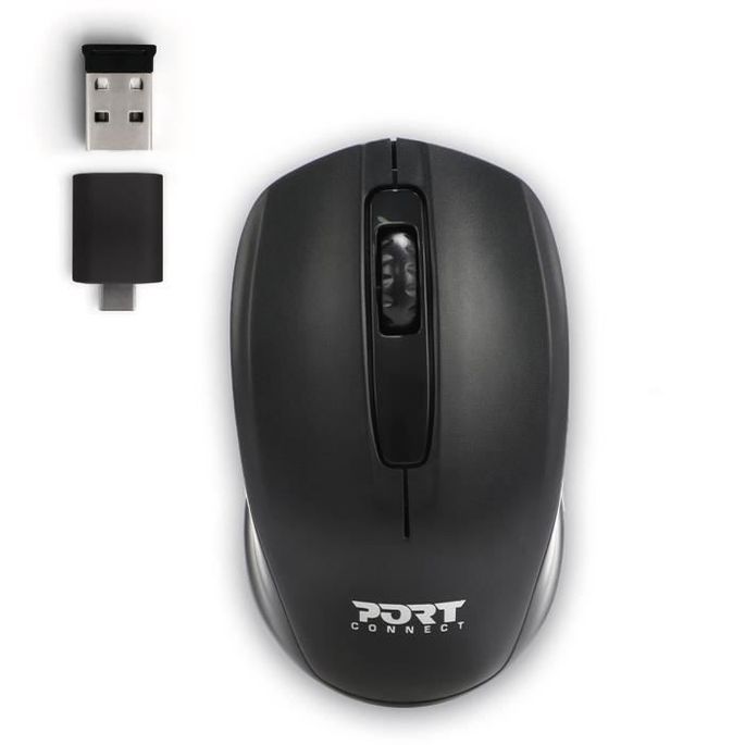 PREMIUM PACK : Sacoche pour PC Portable 15 + Souris sans fil + Dungle USB & Adaptateur Type C - Photo n°3