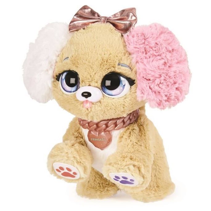 PRESENT PETS Surprise Fancy Pups 6051197 Peluche chien interactif et sonore Jeu Jouet