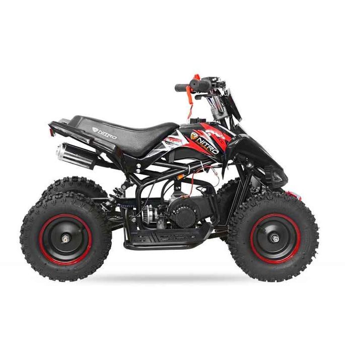 Python 49cc e-start 6" noir Quad enfant | LesTendances.fr