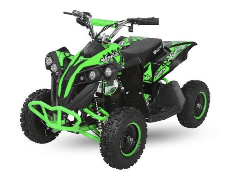 Quad enfant électrique 1000W 48V cross vert LesTendances.fr