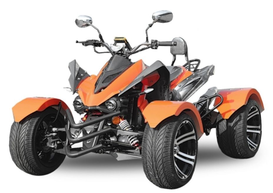 Jinling Quad Homologué 300cc Jinling RS14 racing orange LesTendances.fr