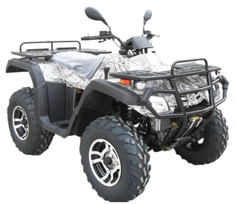 Shineray - Quad Homologué Buyang utilitaire 550cc 4x4 Blanc