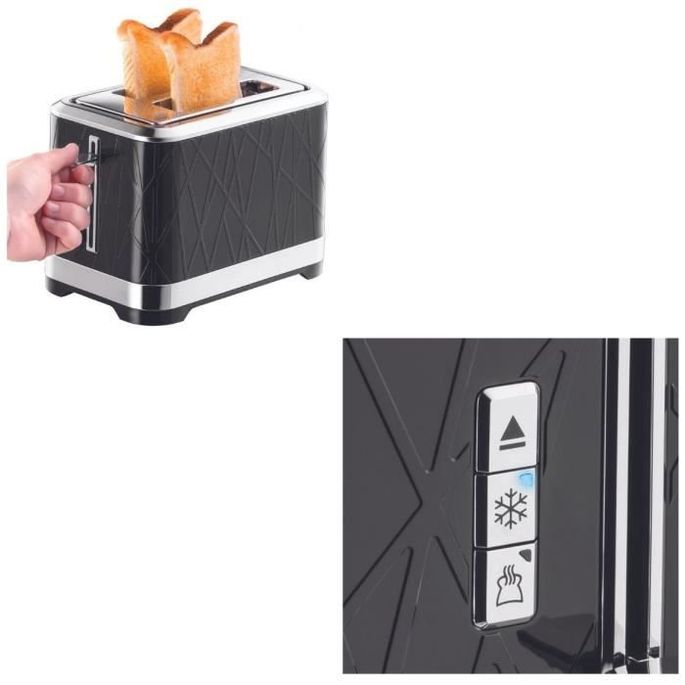 Russell Hobbs 2809156 Toaster GrillePain Structure, Lift'n Look