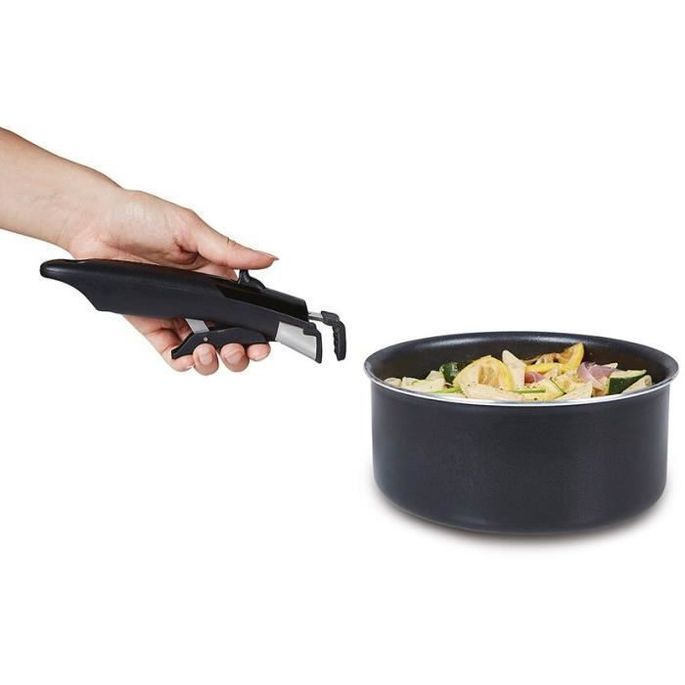 SITRAMOVIBLE BLACK PEPPER - 713775 - 3 casseroles - Tous feux dont induction - Photo n°2