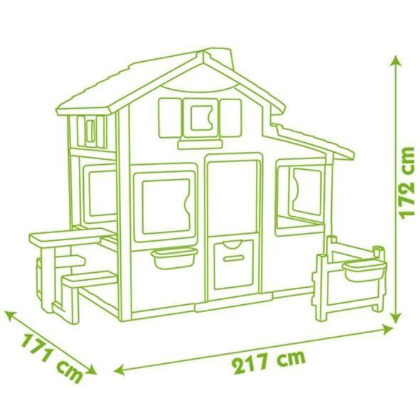 Smoby Maison Friends House Avec Sonnette Incluse Lestendances Fr