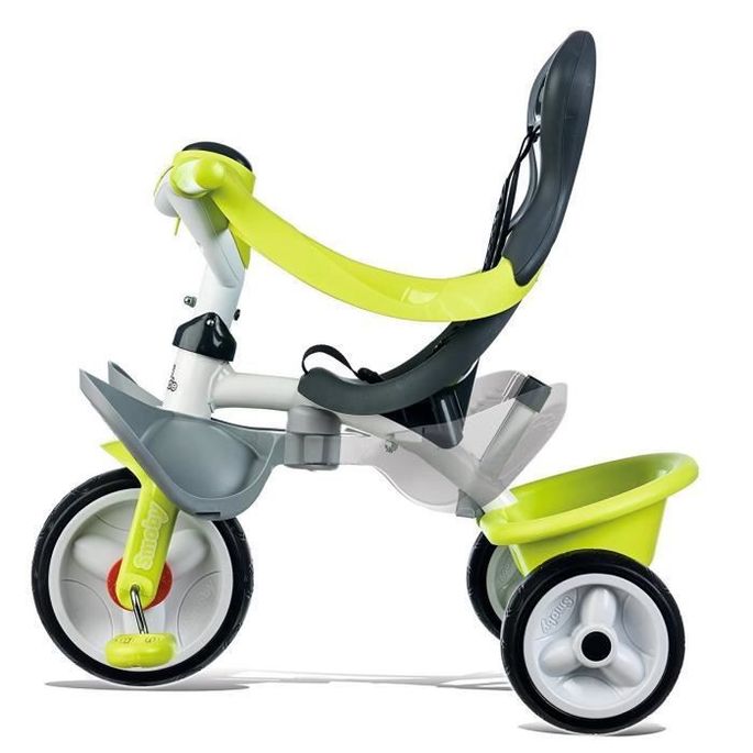 SMOBY Tricycle Baby Balade Roues Silencieuses Vert LesTendances.fr