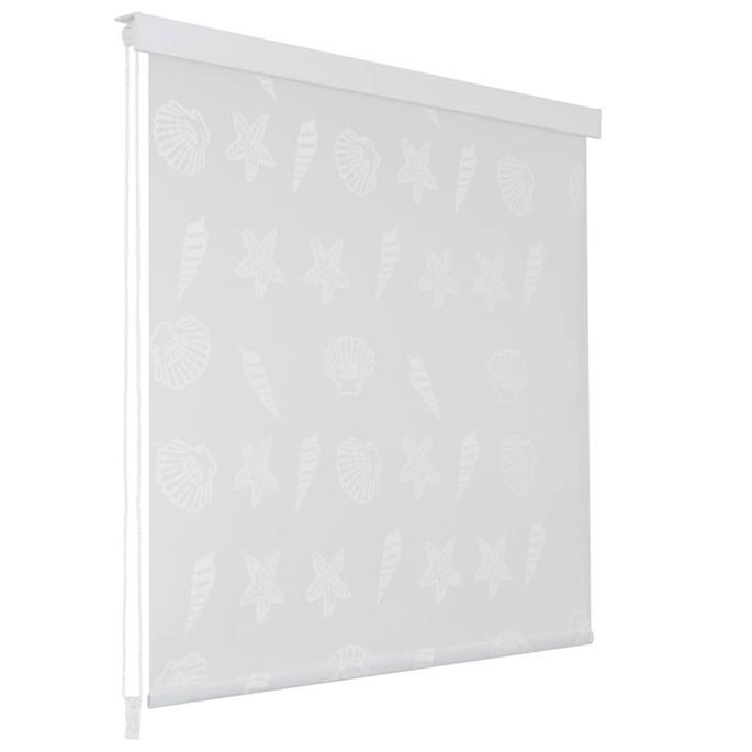 Store roulant de douche 140 x 240 cm Étoile de mer - Photo n°1