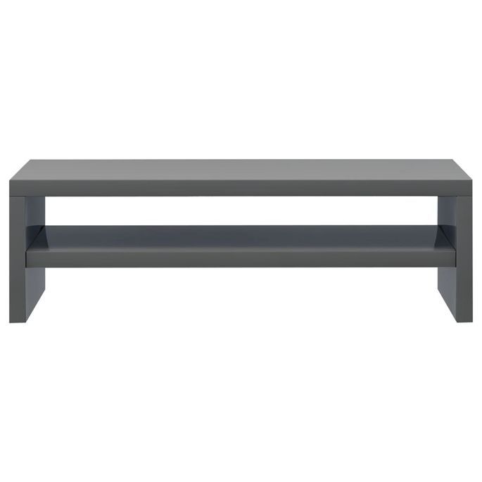 Support de moniteur Gris brillant 42 x 24 x 13 cm - Photo n°4