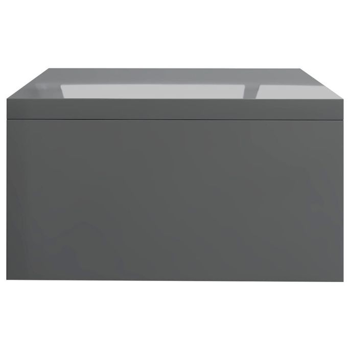 Support de moniteur Gris brillant 42 x 24 x 13 cm - Photo n°5