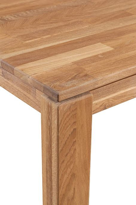 Table à manger en bois de chêne massif Ritza 140 cm - Photo n°7