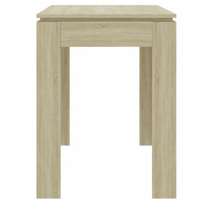Table à manger rectangulaire bois chêne clair Jonan 120 cm - Photo n°3