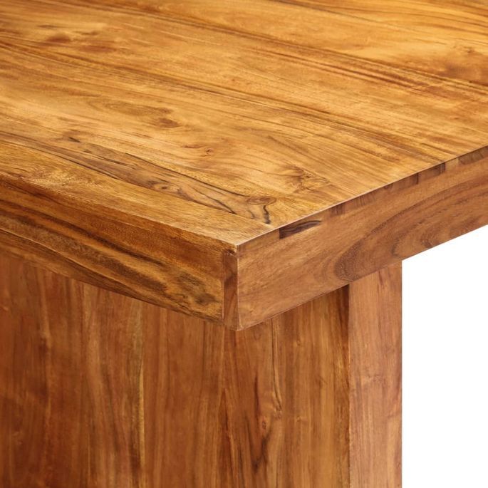 Table à manger rectangulaire bois d'acacia massif Marka 180 - Photo n°2
