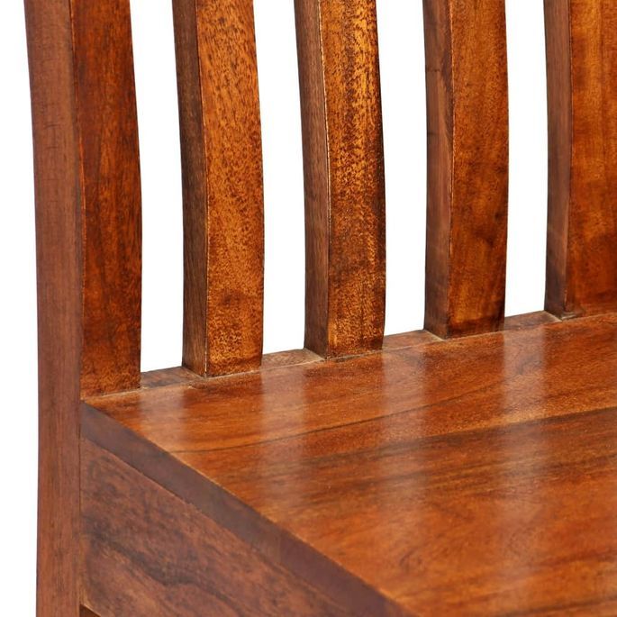 Table à manger rectangulaire et 6 chaises bois de manguier Barina - Photo n°9
