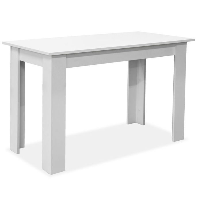 Table et 2 banc bois blanc Kazane - Photo n°5