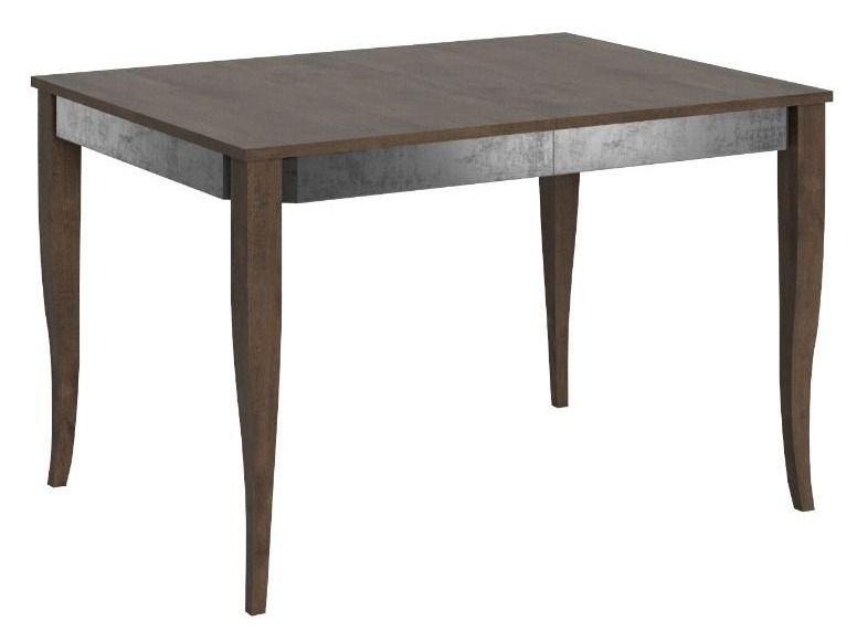 Table extensible 6 à 10 places L 120 à 224 cm bois noyer Fixano - Photo n°1