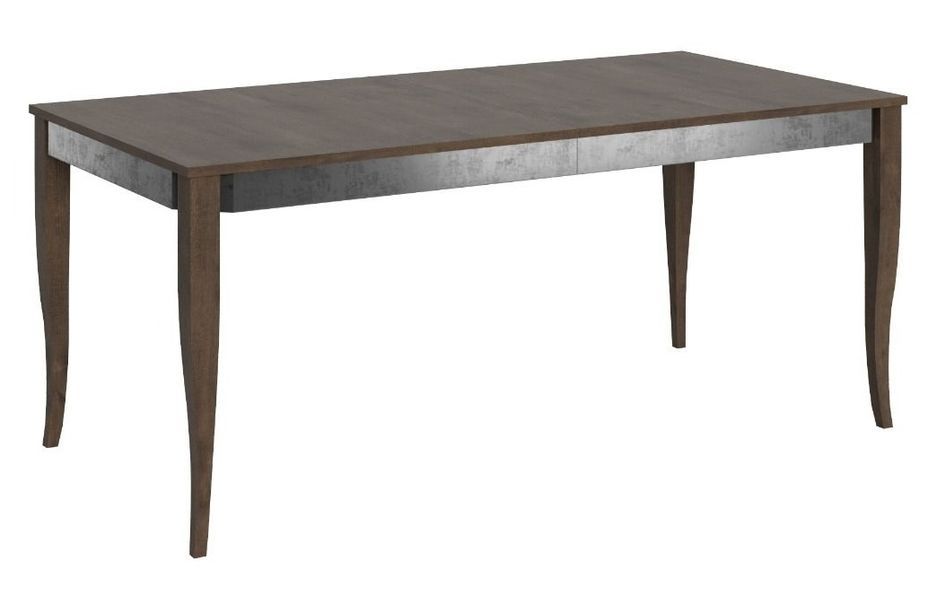 Table extensible 6 à 12 places L 160 à 264 cm bois noyer Fixano - Photo n°1