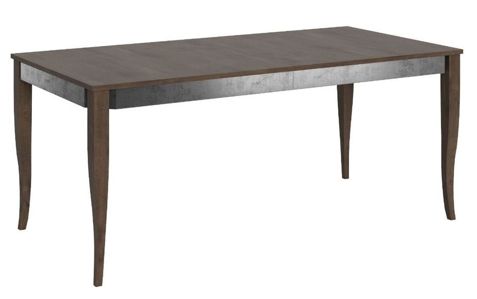 Table extensible 8 à 14 places L 180 à 284 cm bois noyer Fixano - Photo n°1