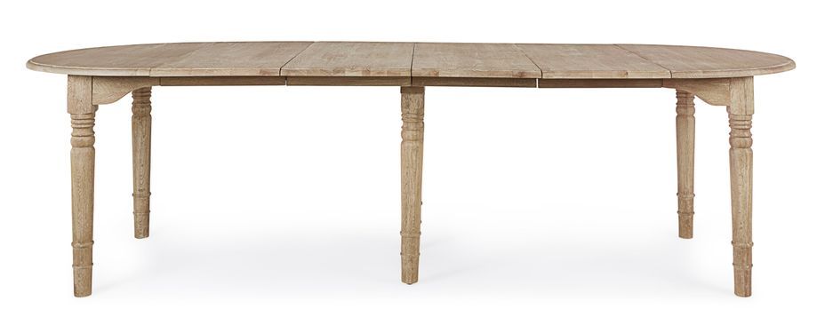 Table extensible bois de chêne naturel Badou L 110/272 - Photo n°10