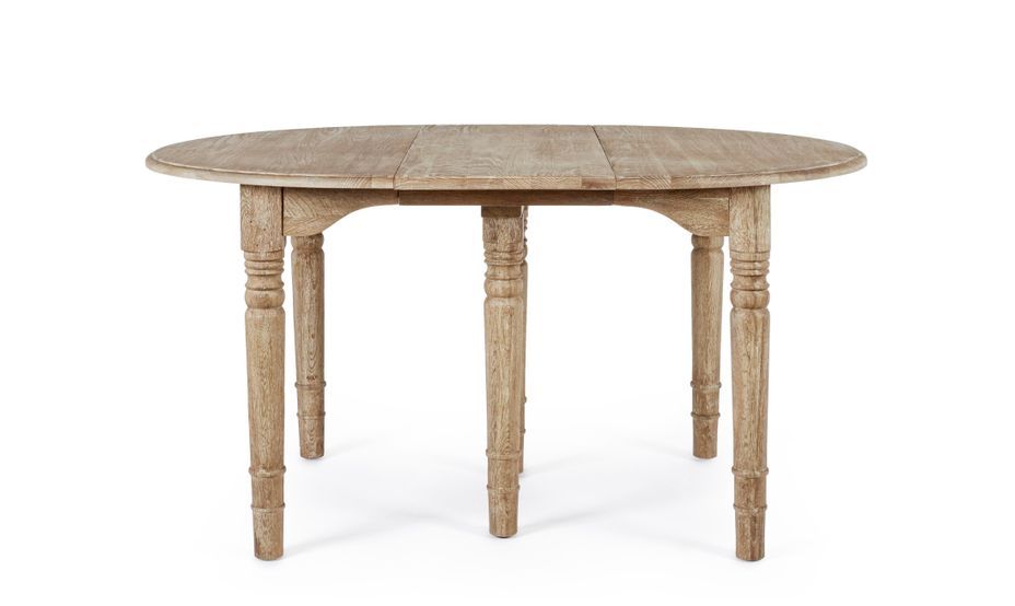 Table extensible bois de chêne naturel Badou L 110/272 - Photo n°13