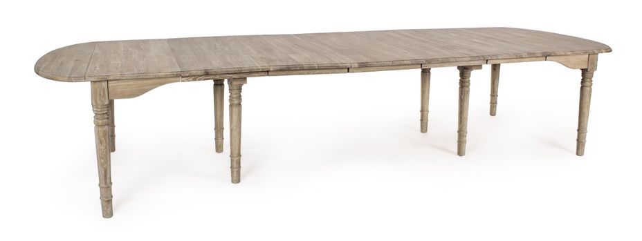 Table extensible bois de chêne naturel Badou L 152/382 - Photo n°13