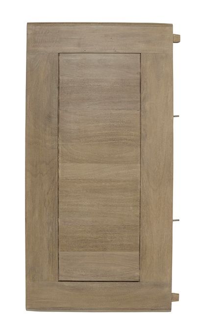 Table extensible bois de manguier massif finition naturelle Domika 180/225 cm - Photo n°5