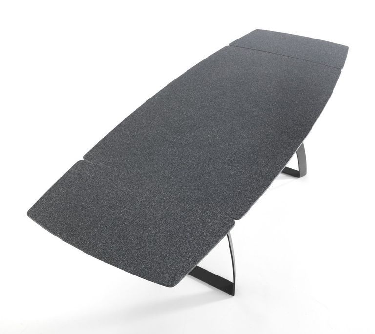 Table rectangle extensible acier Anthony L 160/200/240 cm - Photo n°2