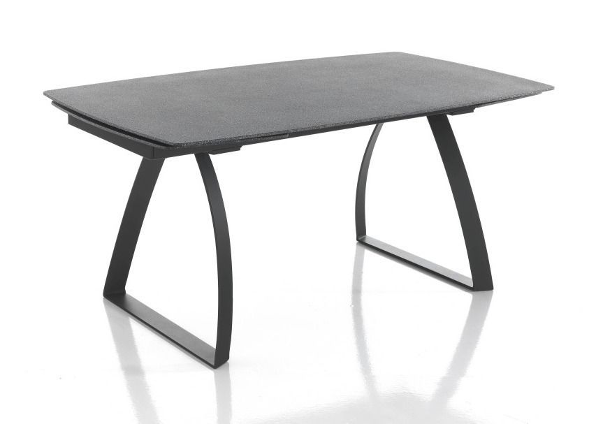 Table rectangle extensible acier Anthony L 160/200/240 cm - Photo n°3