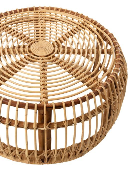 Table ronde rotin naturel Ana D 81 cm - Photo n°3