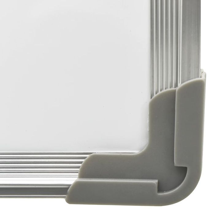 Tableau blanc magnétique Blanc 110x60 cm Acier - Photo n°7