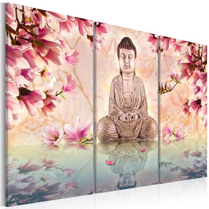 Tableau Bouddha méditation - Photo n°1