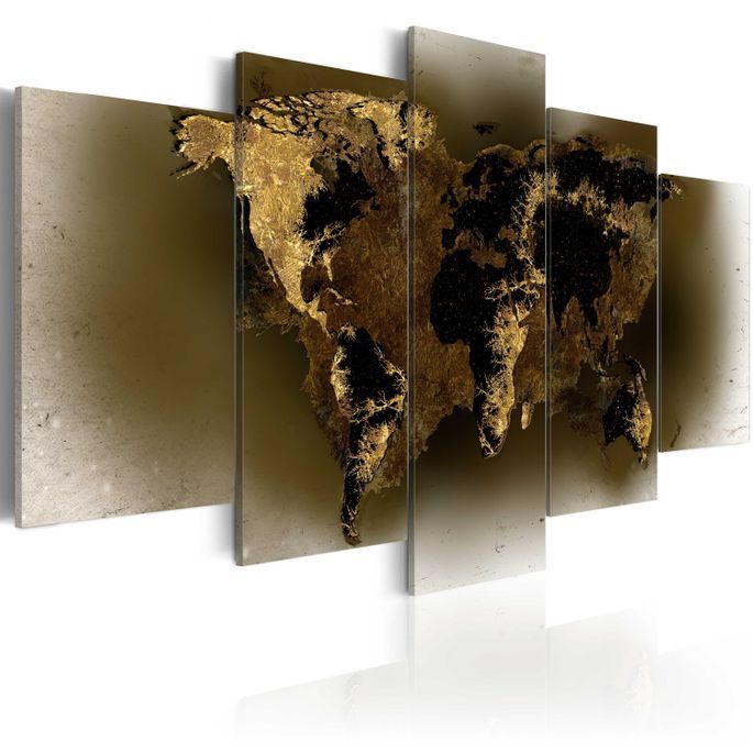 Tableau Brass continents - Photo n°1