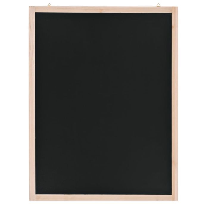 Tableau noir mural Bois de cèdre 60 x 80 cm - Photo n°2