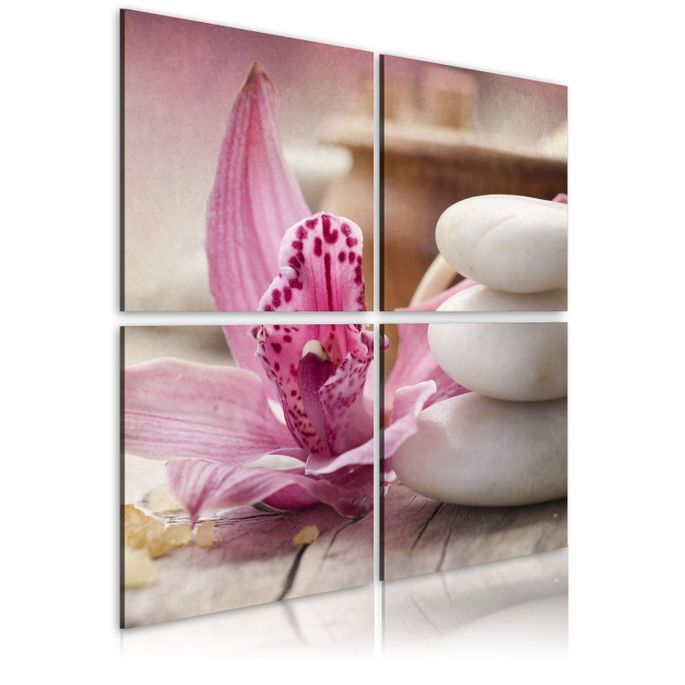 Tableau Orchidée et zen - Photo n°1
