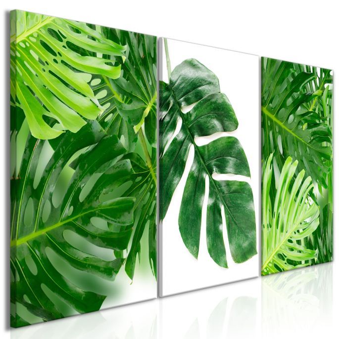 Tableau Palm Leaves (3 Parts) - Photo n°1