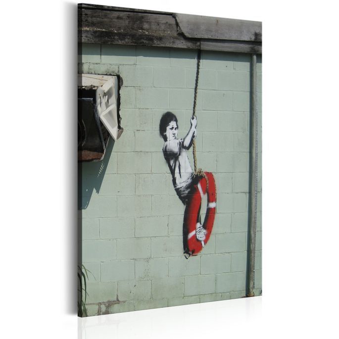 Tableau Swinger, New Orleans Banksy - Photo n°1