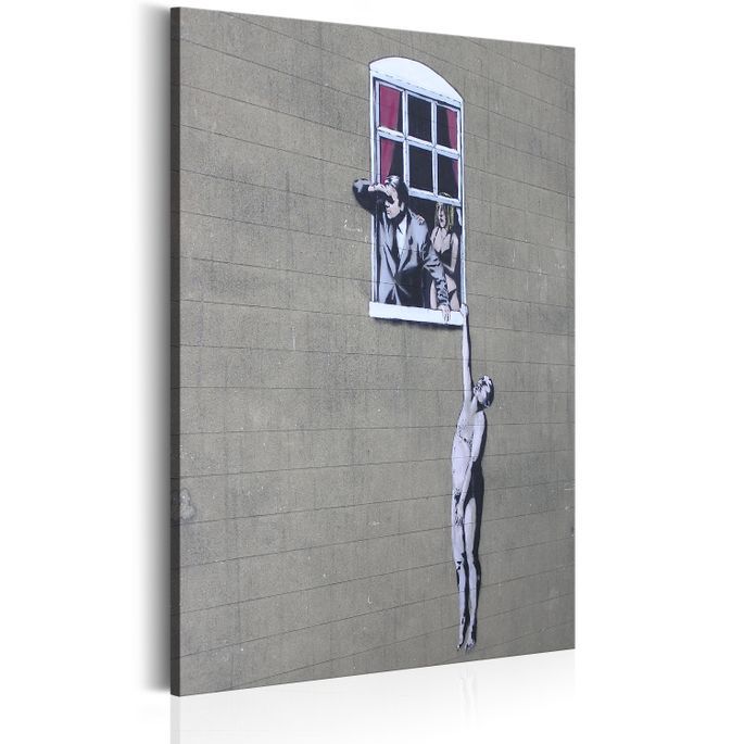 Tableau Well Hung Lover by Banksy - Photo n°1