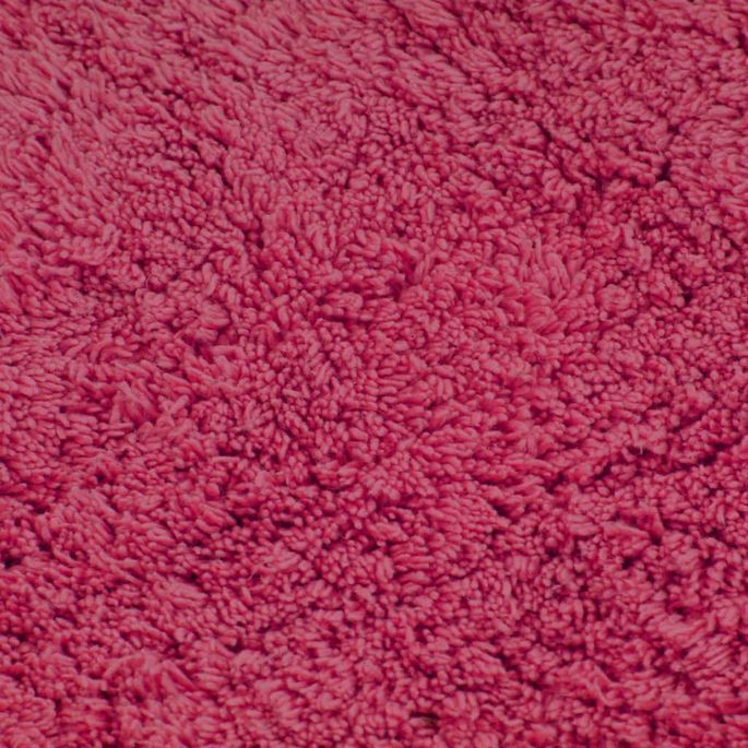 Tapis de salle de bain 2 pcs Tissu Fuchsia - Photo n°2