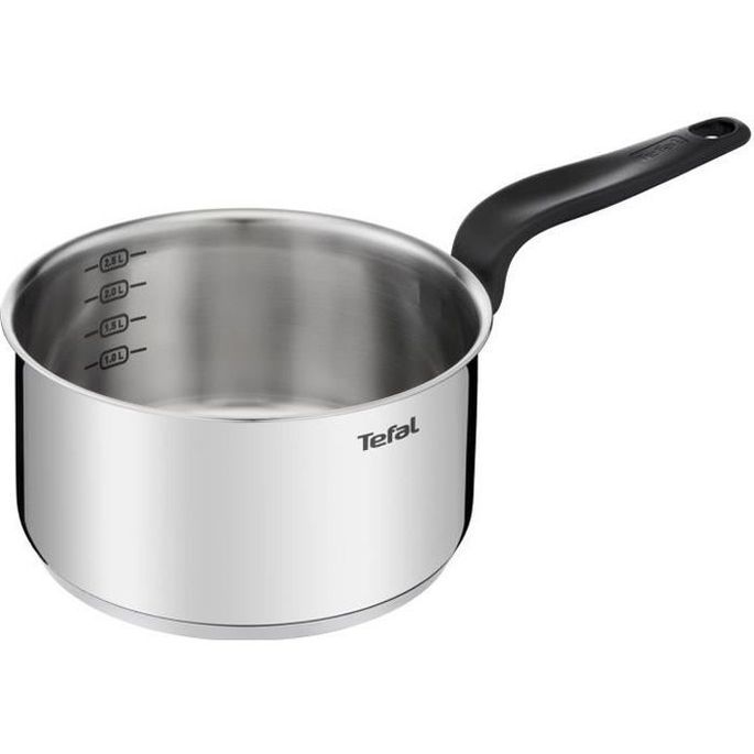 TEFAL E3082404 PRIMARY casserole inox 20 cm / 3 L + couvercle / compatible induction - Photo n°1