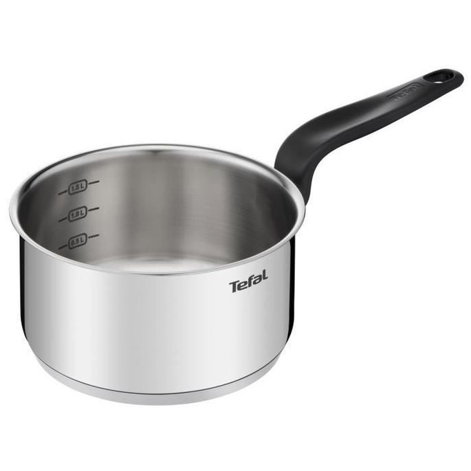 TEFAL E3082904 PRIMARY casserole inox 18 cm / 2,1 L / compatible induction - Photo n°1