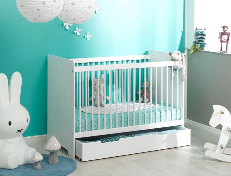 Tiroir De Lit Bebe Blanc Boston 60 Lestendances Fr