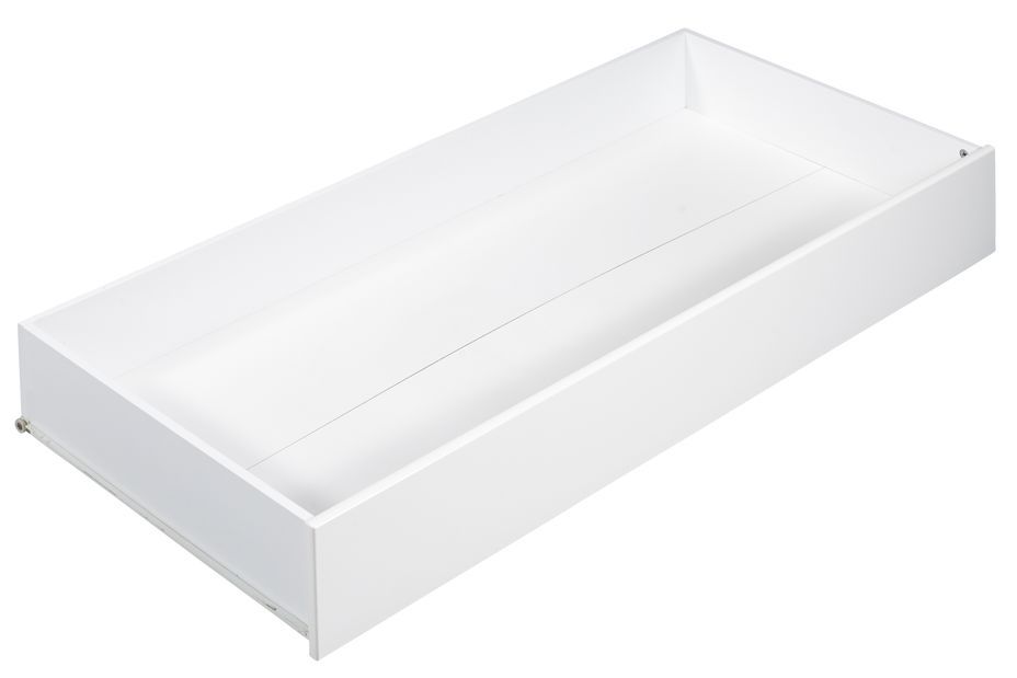 Tiroir de lit bébé bois laqué blanc New nao 60 2 - Photo n°1