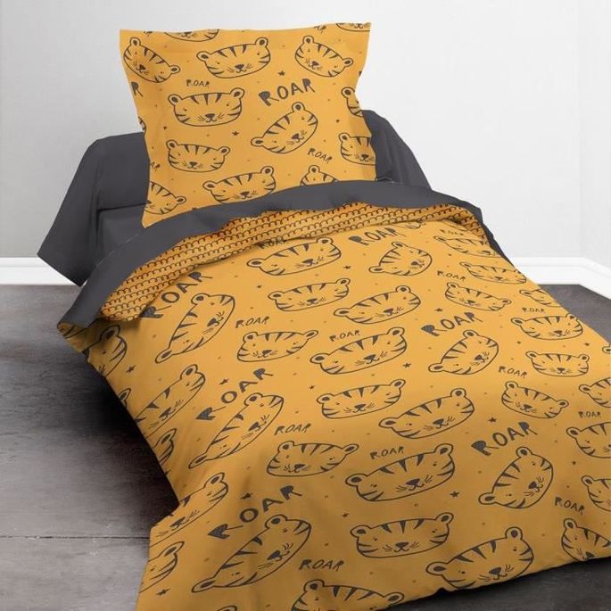 couette imprimé 1 personne