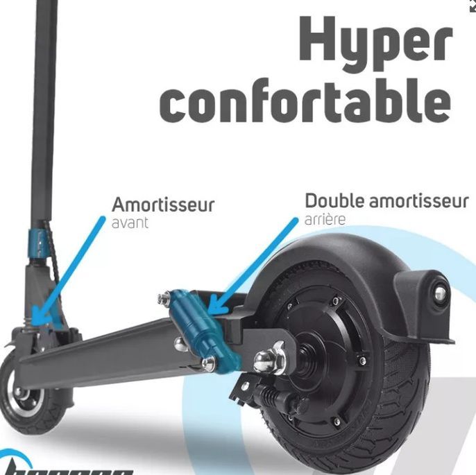 Garde-Boue Arrière BEEPER Pour Trottinette SPEED 2e Génération FX8-SP35-G2 – Pièce D’Origine Officielle