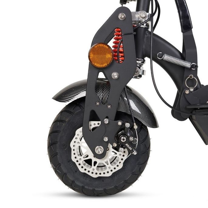 Trottinette électrique ISCOOTER 500W – Adulte – Autonomie 45 Km – Avec Siège Et Panier