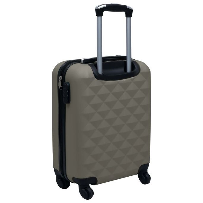 Valise rigide Anthracite ABS 2 - Photo n°4