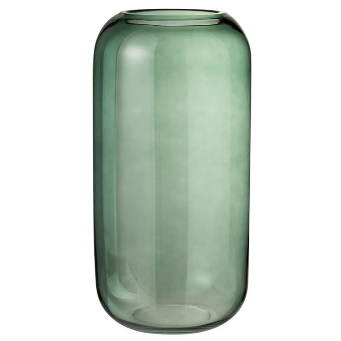 Vase verre vert Verde H 36 cm - Photo n°1
