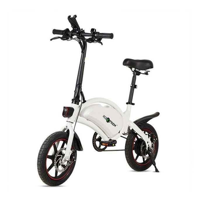 Vélo électrique 250W blanc avec pédales avec Application Ecoxtrem - 25 km/h - Photo n°5