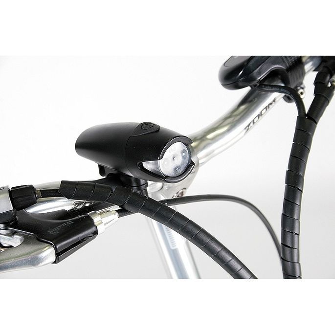 Vélo électrique E-Go Quick Line 250W blanc et bleu - Photo n°15